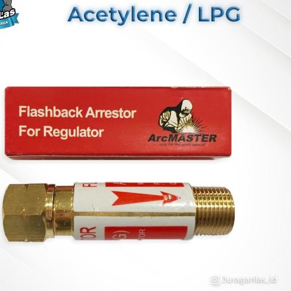 Flashback Arrestor Acyteline / LPG for Regulator