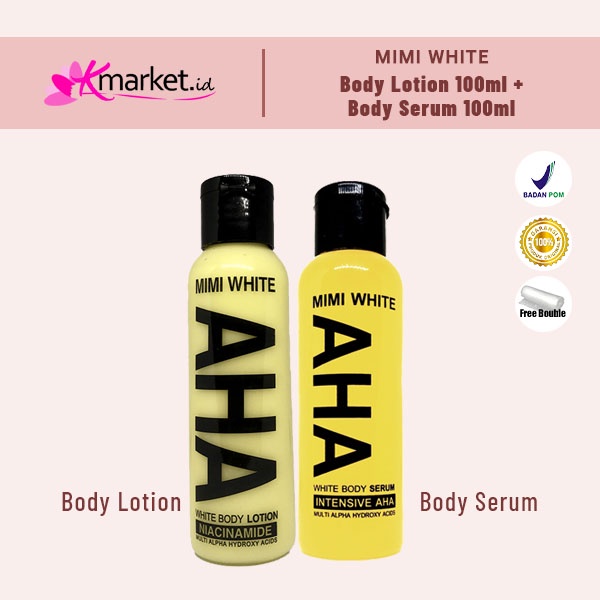 MIMI WHITE Paket Lotion 100ml - Serum 100ml