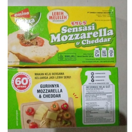 Jual KEJU Emina Cheese Mozza 165gr | Shopee Indonesia