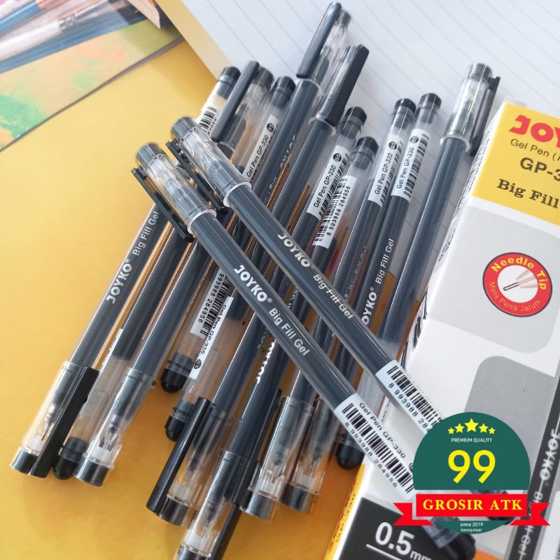 GP-330/Pulpen JOYKO/Pena Gel/Pen Gel/Pulpen Hitam/Pulpen Murah