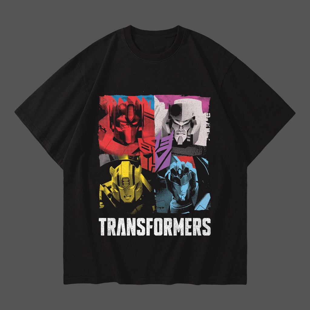 KAOS TRANSFORMERS VINTAGE STYLE OVERSIZE TEE