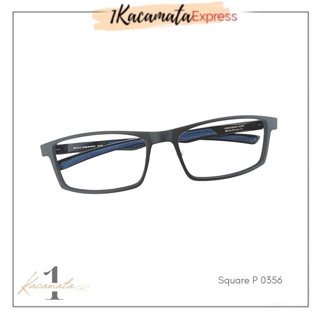 KACAMATA FRAME PRIA SQUARE P 0356