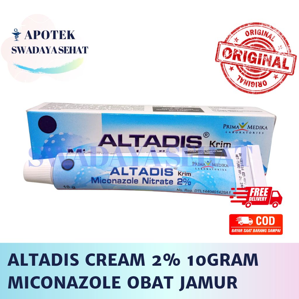 ALTADIS CREAM 2% 10Gram - Miconazole Krim Salep Jamur