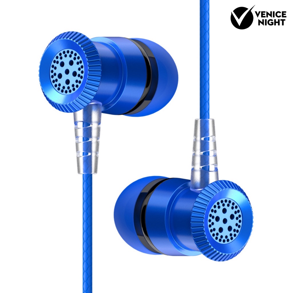 (VNEP) (Berkabel) Universal In-ear Stereo Bass Noise Reduction Music Earphone Headphone