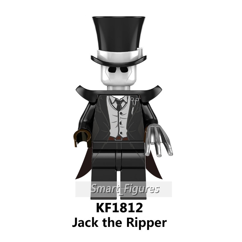 Mainan Action Figure Minifigures Jack The Ripper Bahan Kulit Untuk Hadiah Halloween KF6173