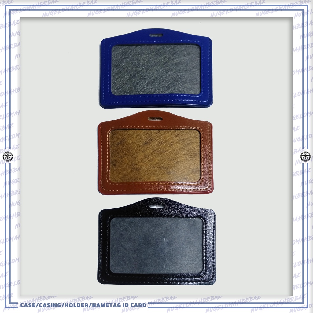 

CASE / CASING / HOLDER / TEMPAT ID CARD KULIT IMITASI LANDSCAPE/TIDUR