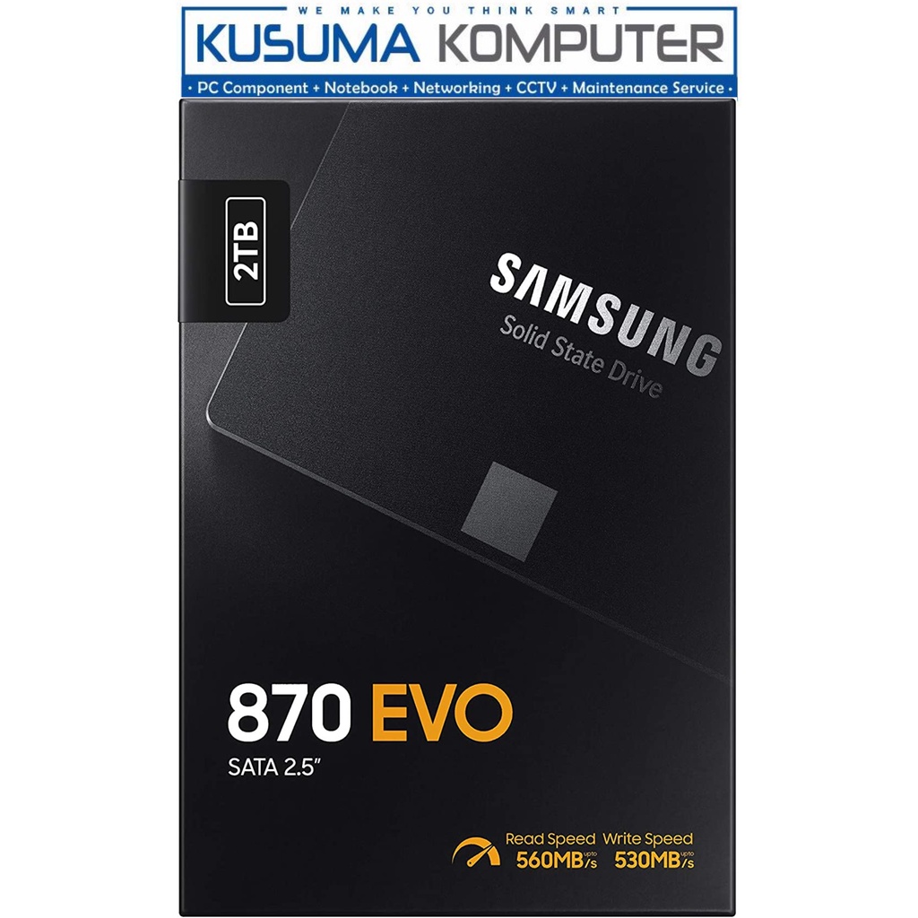SSD Samsung 870 EVO 2TB SATA III 2.5&quot;
