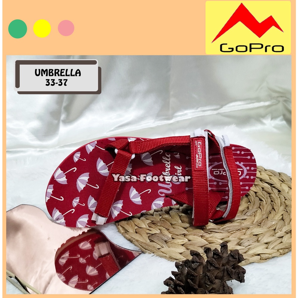 Yasa Footwear - NEW Sandal Gunung GOPRO Umbrella 33-37 / Sandal Gunung Wanita / Sandal Wanita / Sand