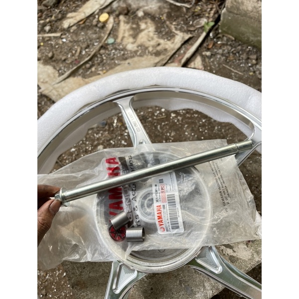 as roda belakang tiger 15mm set anting boss