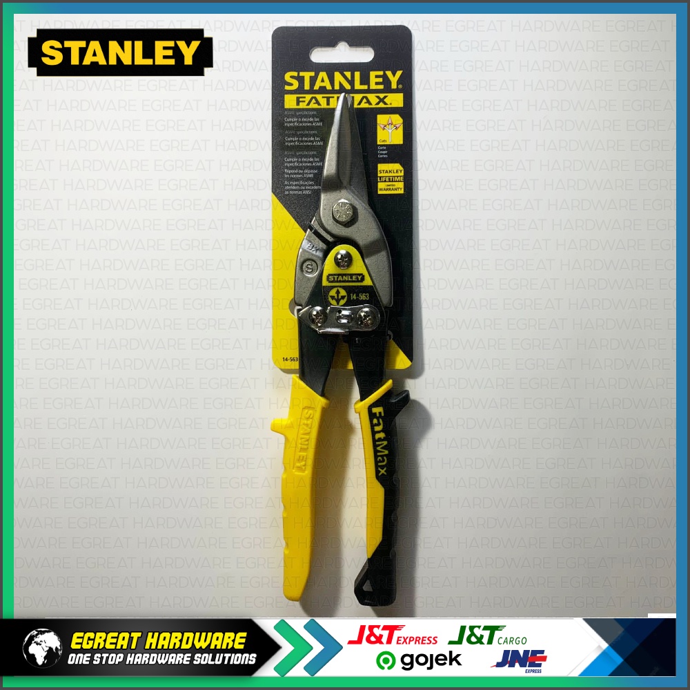 

Stanley 14-563 FATMAX Aviation Snips Straight Gunting Besi