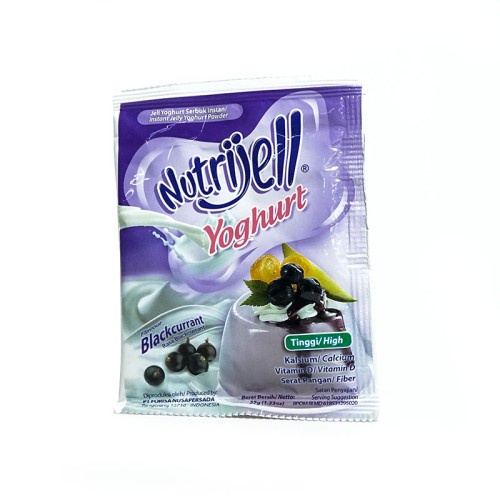 

NUTRIJELL YOGURT B'CURRANT AND STRAWBERRY 35GR