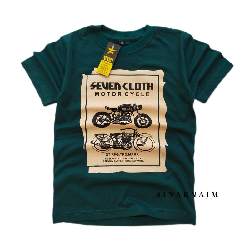 Kaos Distro  Anak Sevencloth Motif terbaru