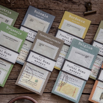 

HI456 Memo 10 Lembar Old Series Antik Untuk Catatan Kecil