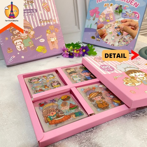 

Stiker Box Senmu 1 Box Isi 100 Lembar Versi 4 Sticker Waterproof Anti Air Hadiah Giveaway Dekorasi Fancy Stuff Best Gift Stationery For School Alat Tulis Kantor Sekolah Ready Grosir Kado Ulang Tahun READY COD