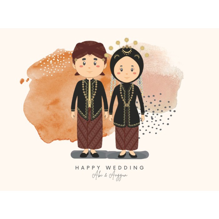 

(COD) Gift Box Wedding Hampers Kado Pernikahan - DESIGN A