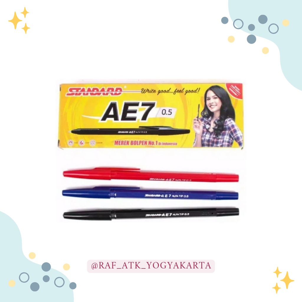 

PEN / PENA / BALLPOIN / PULPEN STANDARD AE-7
