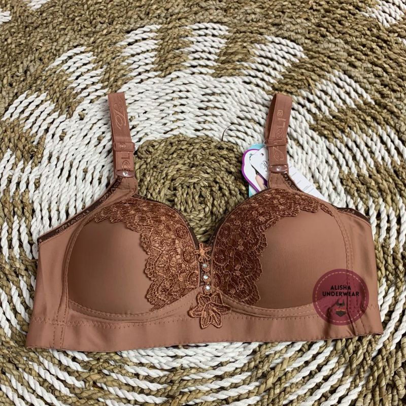 Bh Wanita Import Sexy Piaoli PL 1008 / PL 1006 Size 36-46/Bra Wanita Tanpa Kawat Kancing 3