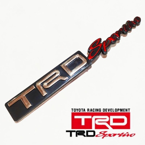 Emblem TRD Sportivo Real Pict