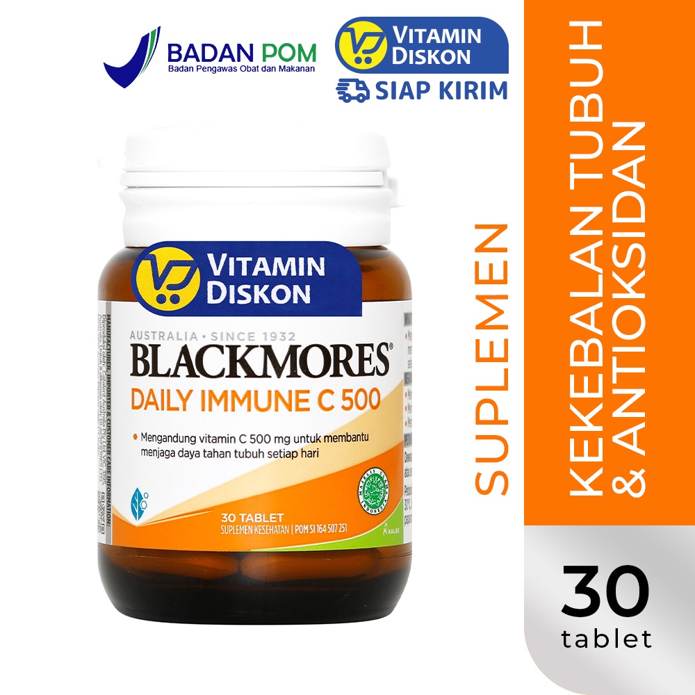 BLACKMORES DAILY IMMUNE C 500 - 30 CAPS