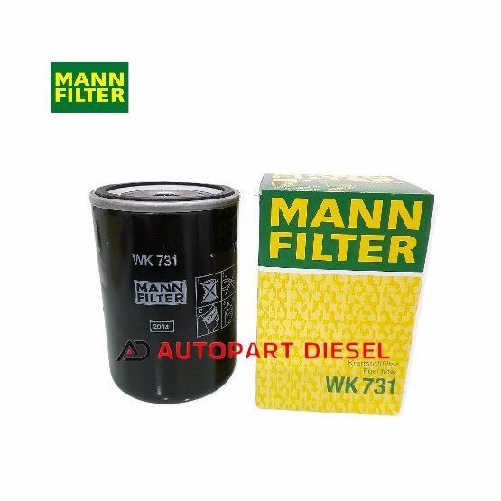 WK731 Mann Fuel Filter BF988 FF5052 J8620987 BF9819 P553004 P550440 SFF0731 J8620052 FF5018 BF788 J8