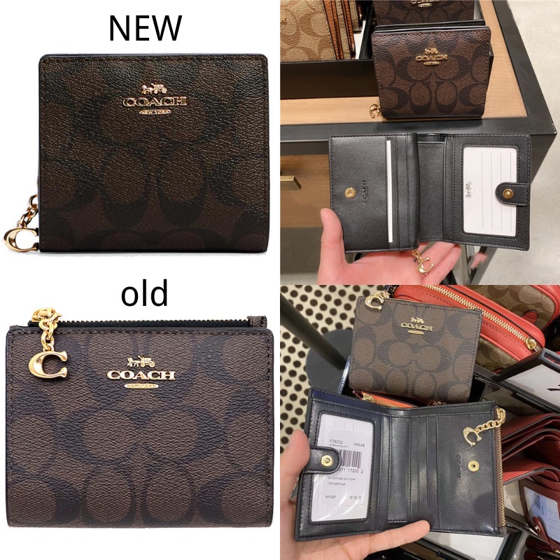 Coach Dompet Lipat short wallet coach wallet wanita coach Dompet Wanita