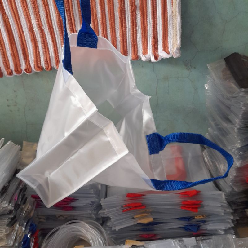 Tote bag tas hampers mika dof transparan ukuran 30x25x10 tebal 0,25A