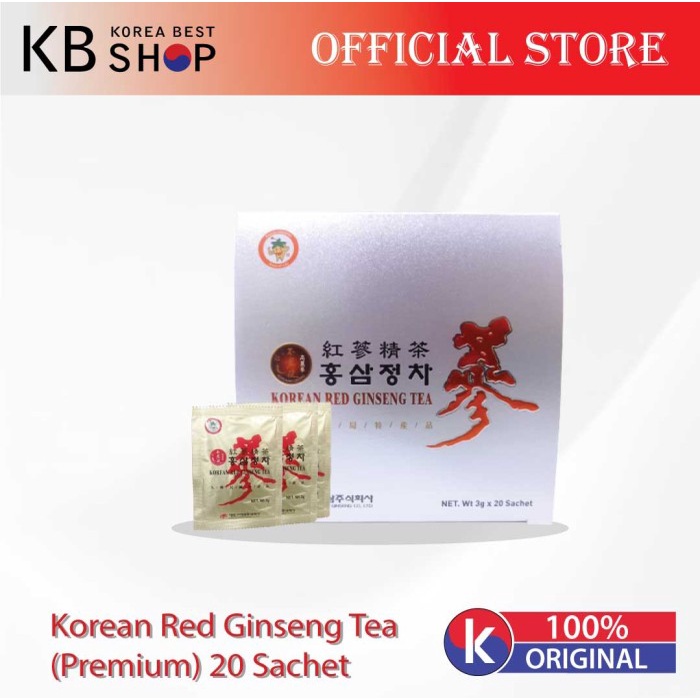 

KOREAN RED GINSENG TEA (PREMIUM) 20 SACHETS