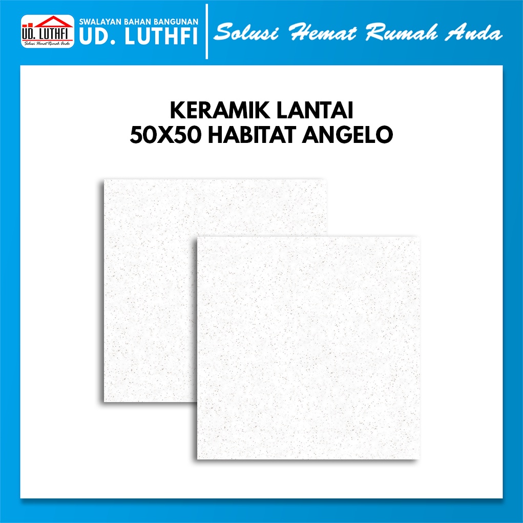 Keramik Lantai Halus 50x50 Habitat Angelo