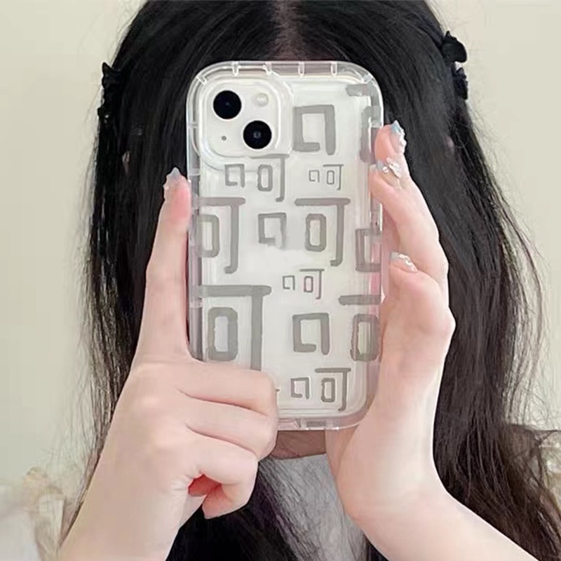 Soft Case Silikon TPU Transparan Shockproof Cover IPhone 14 12 13 11 Pro Max 6S 7 8 Plus X XS XR