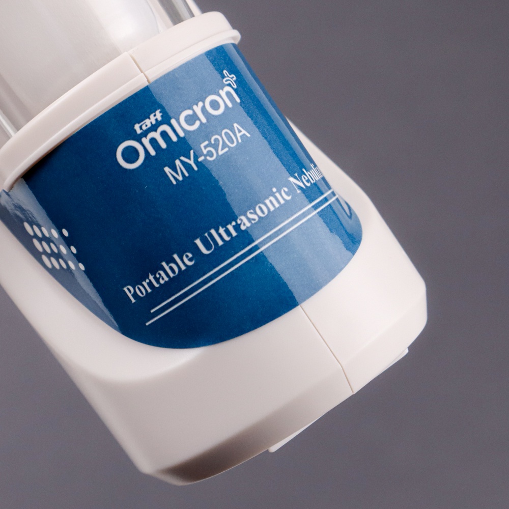 Omicron Alat Terapi Pernapasan Ultrasonic Inhale Nebulizer - MY-520A - White - 7RHR6OWH