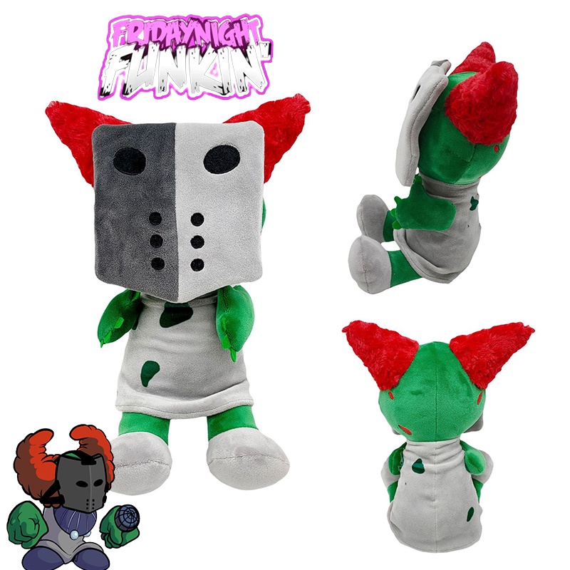 Delightful Fnf Tricky Mainan Mewah Badut Jumatan Malam Funkin Boneka Lembut Xmas Hadiah Untuk Anak-Anak