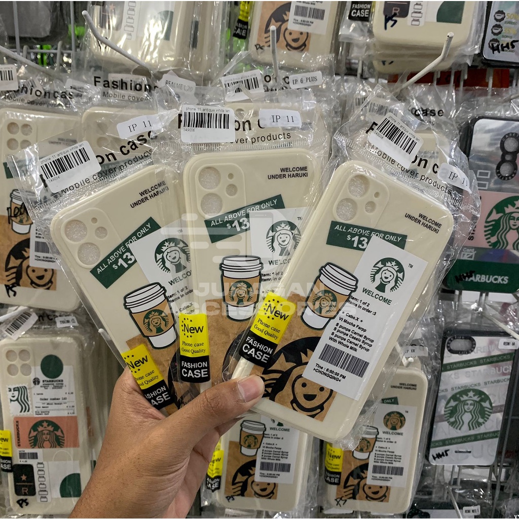 CASE MOTIF STARBUCKS STARBAK STARBUK KEKINIAN IPHONE X/XS/XS MAX/11/11 PRO/11 PRO MAX/12/12 PRO/12 P