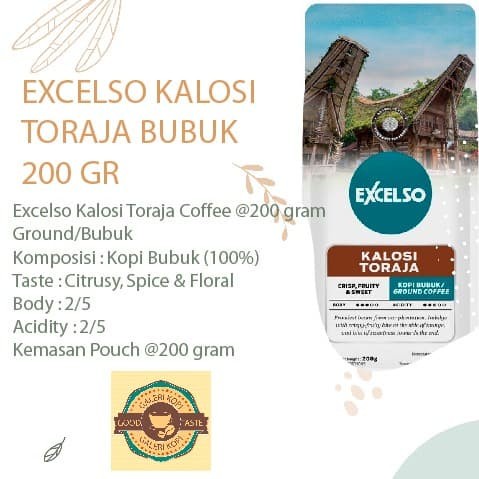 

EXCELSO KALOSI TORAJA BUBUK 200 GR