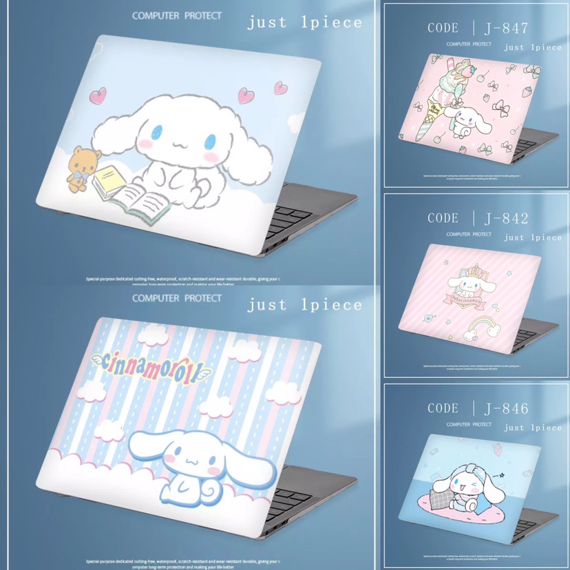 1pc Universal Menyesuaikan Pola COD Cover Laptop Cinnamoroll Stiker Skins FFOR ASUS VIVOBOOK 2022 OLED M3502R N7401Z K6602Z K6500Z M6500R M6500Q Lukisan Notebook Film