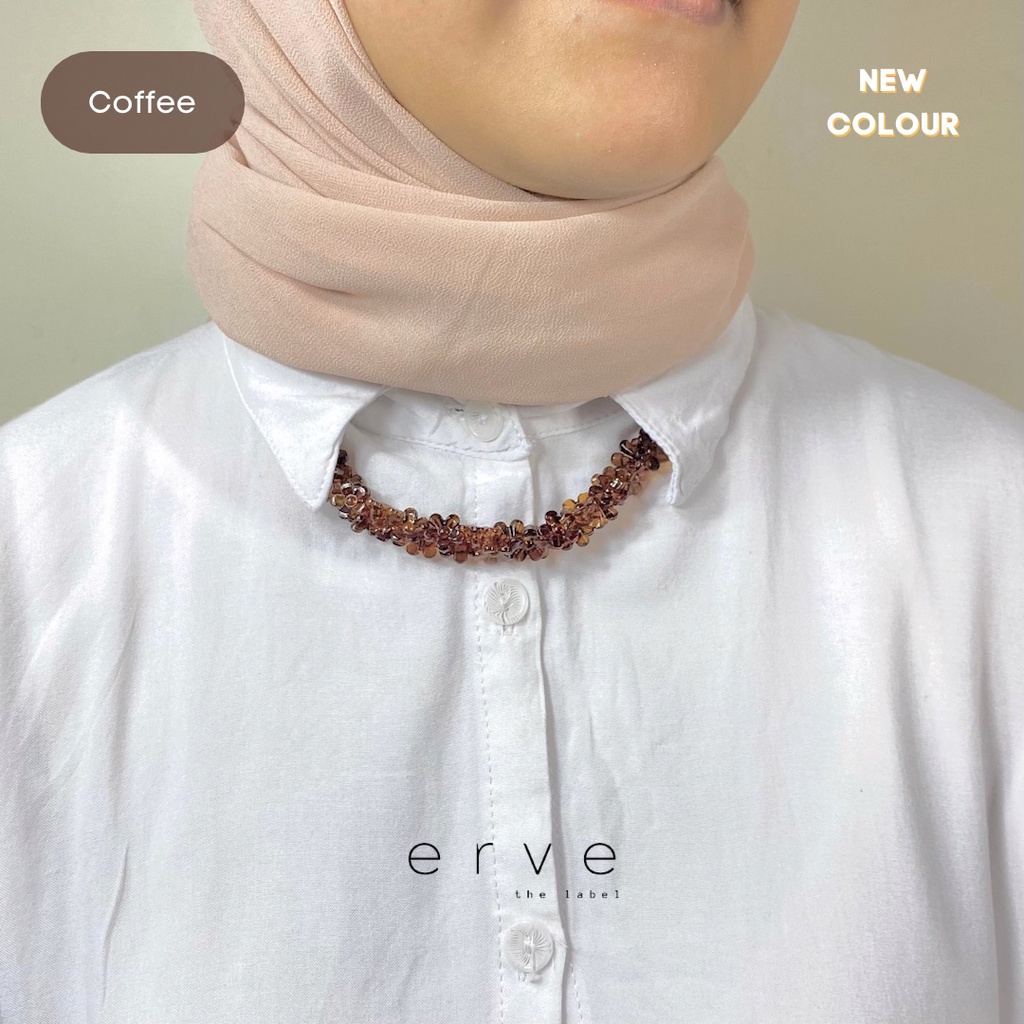 Ervethelabel - Vidia Necklace Beads | Kalung Manik | Kalung Choker | Kalung Hijab