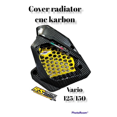 COVER RADIATOR CNC KARBON VARIO 125/150 HONDA