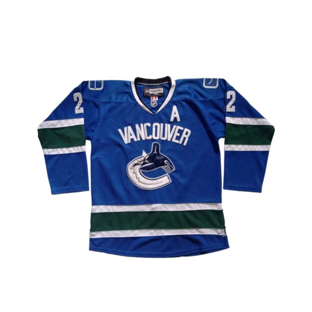 Jersey Hockey NHL Second Canucks