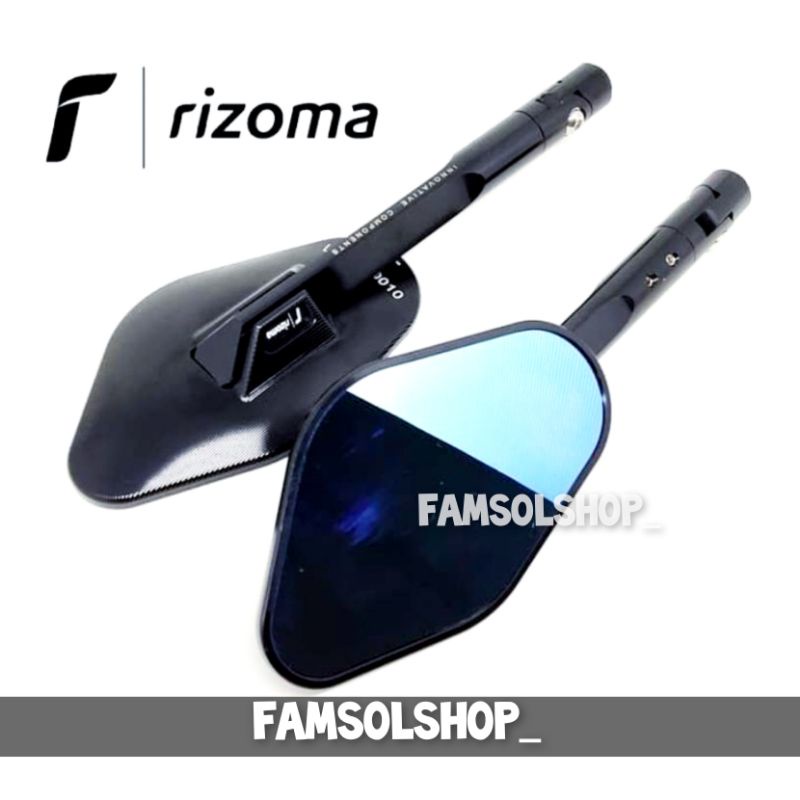 Spion Ellise Rizoma Original Full Cnc Universal Motor Nmax Aerox Ninja Pcx