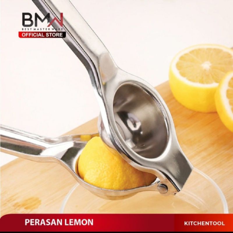 Amele98Shop Alat Perasan Buah Jeruk Lemon Stainless