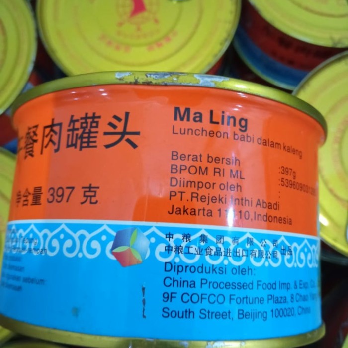 

READY PENYOK - Maling Pork Luncheon Meat Ham 397gr - fyf-tts-gulong - FYF