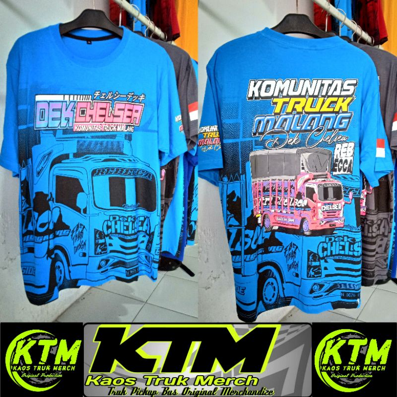 KAOS TRUCK  KOMUNITAS TRUCK MALANG / KAOS TRUCK DEK CHELSEA / KAOS DEK CHELSEA KOMUNITAS TRUCK MALAN
