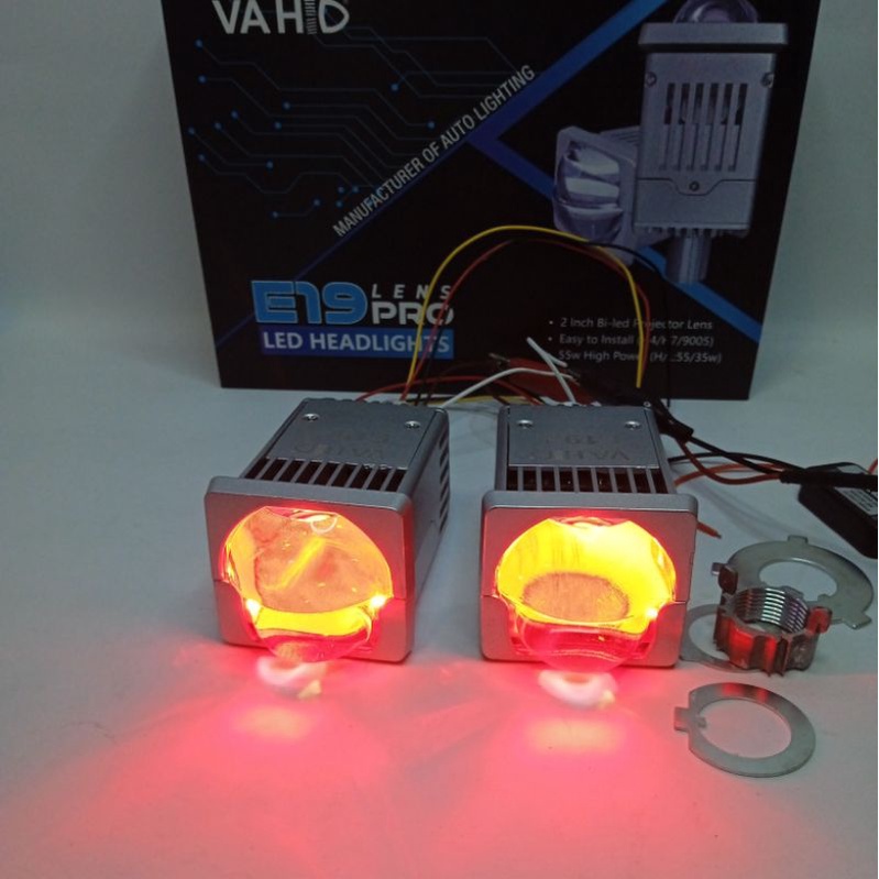 projector Vahid E19 plus devil harga satu pasang