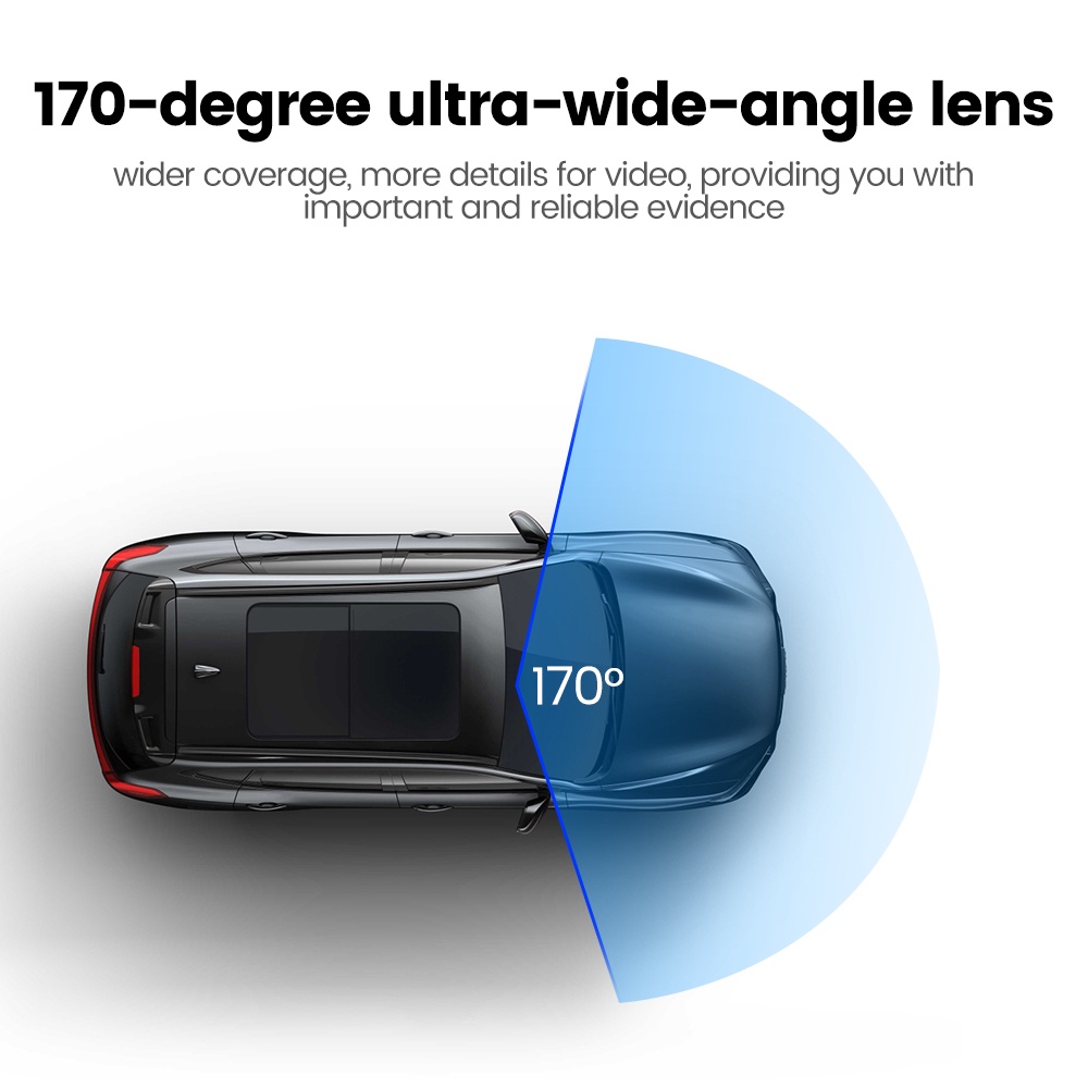 Dash Cam untuk Head Unit Radio Mobil Android USB HD 720P ADAS Dashboard Camera DVR Video Recorder dengan 170 Derajat Wide Angle Lens Loop Recordin