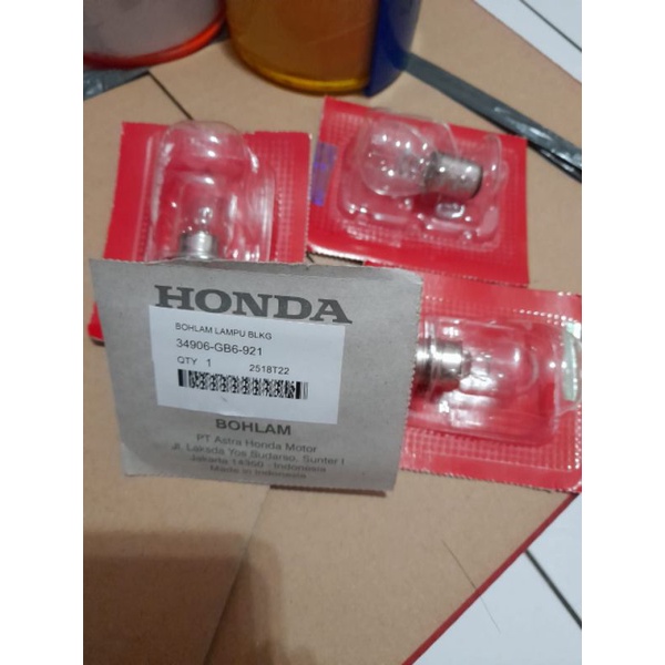 BOHLAM LAMPU BELAKANG MOTOR HONDA