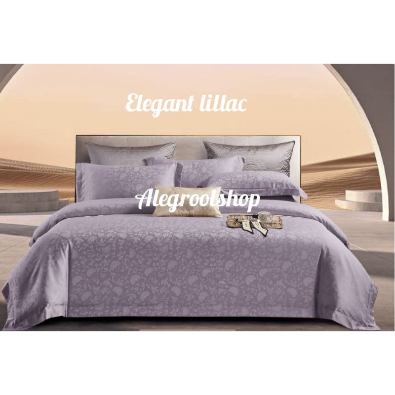 (PART3)FULL SET BEDCOVER SPREI LUXURY JACQUAD SUTRA ORGANIK 100% IMPORT TERMURAH SERAT BAMBU