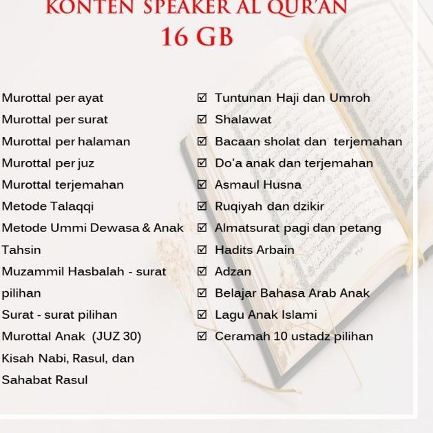 Speaker AlQuran Digital V600 Original /Speaker Elegan/ Speaker Tahfidz - MODEL ZB 700 BT