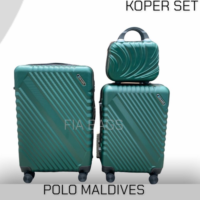 Tas Koper Koper Set 3 12/16/20 Inch Koper Kabin Tas Baju Travel Bag Koper Umroh