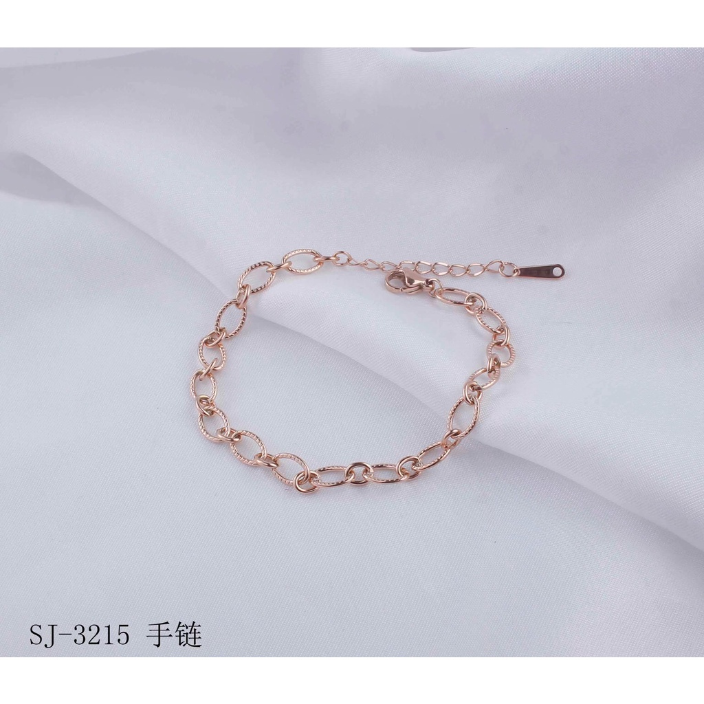 Gelang Titanium Cantik Perhiasan Wanita Jewelry 3406/3215/2799