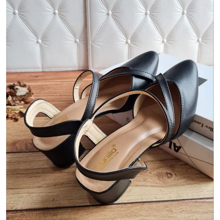 ABBUSHOES F 18 mules bapau tali muldena 5cm