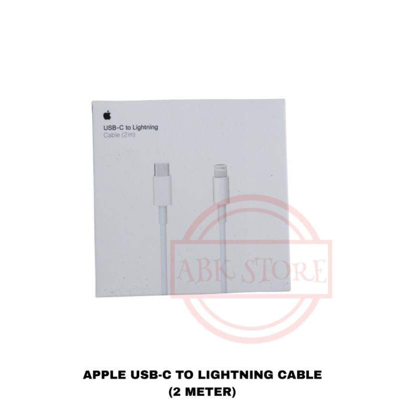 USB-C TO LIGHTNING CABLE 2 METER